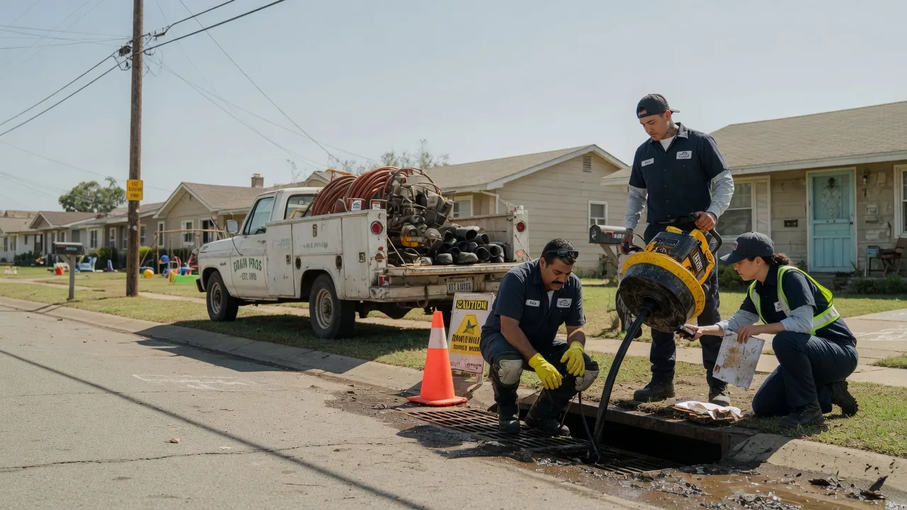 Drain Cleaning in Grant, OK near me